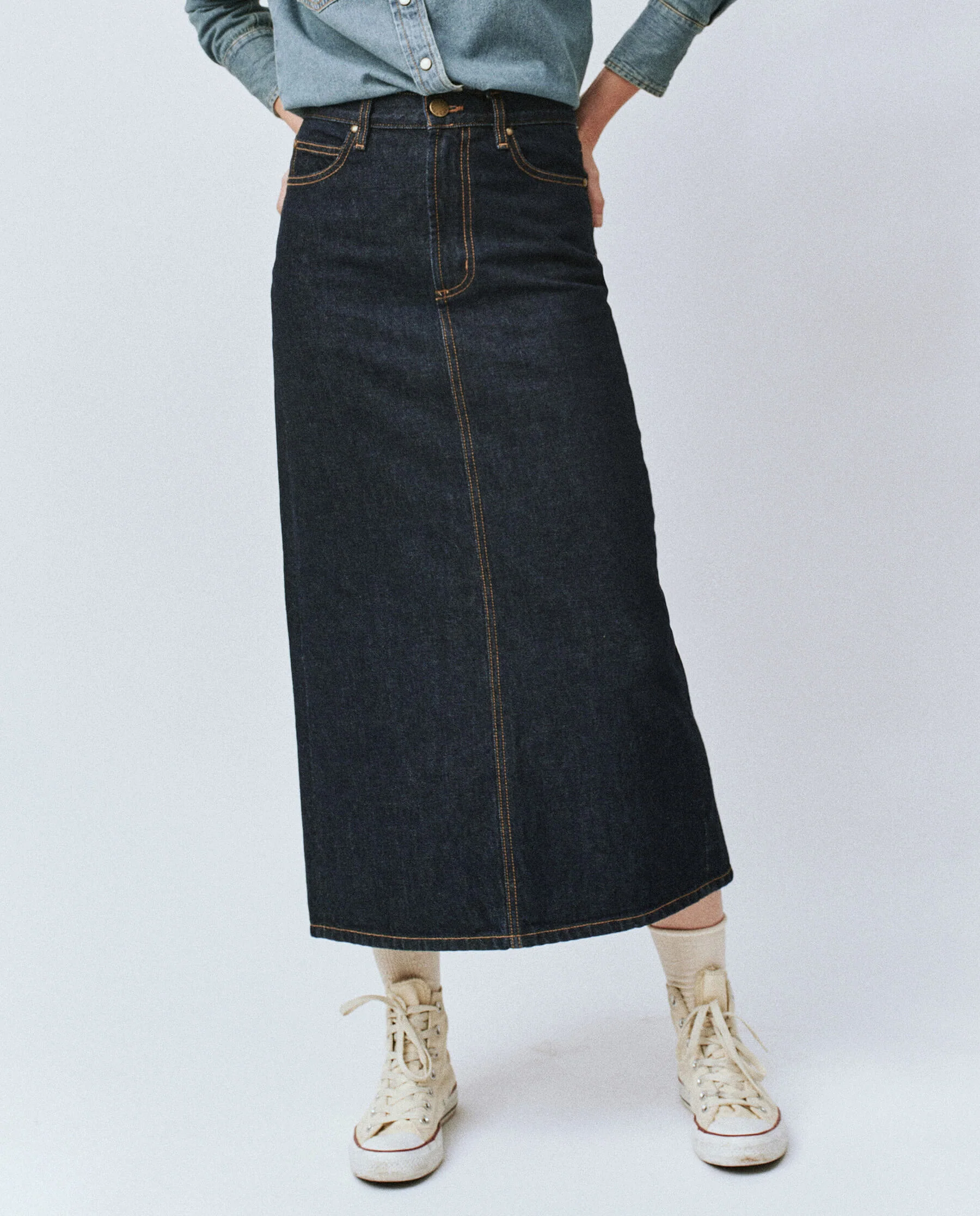 3036-the-column-skirt.-midnight-rinse-1.webp The Column Skirt. -- Midnight Rinse