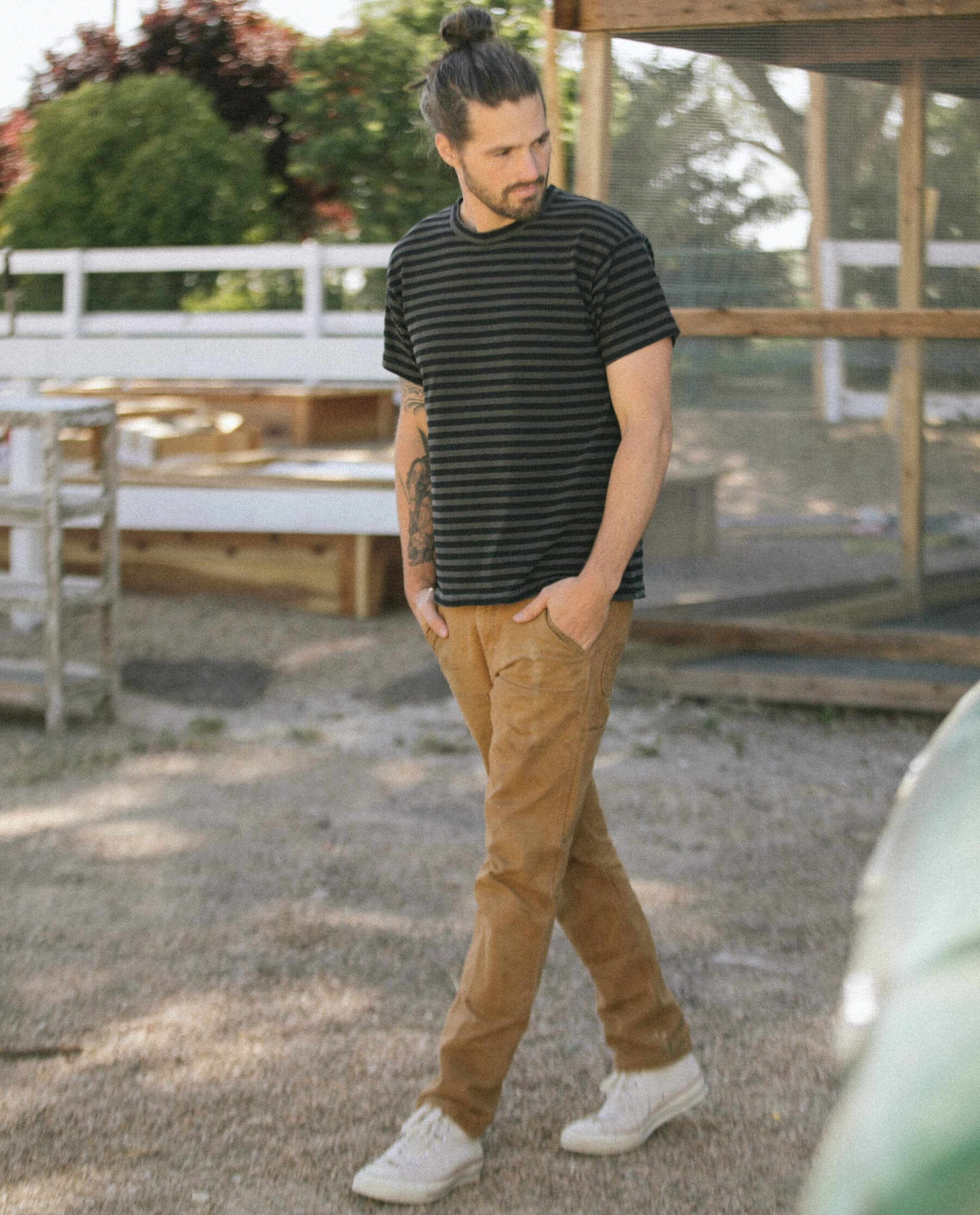 3045-the-men-s-boxy-crew.-black-and-charcoal-stripe-3.jpg The Men's Boxy Crew. -- Black and Charcoal Stripe
