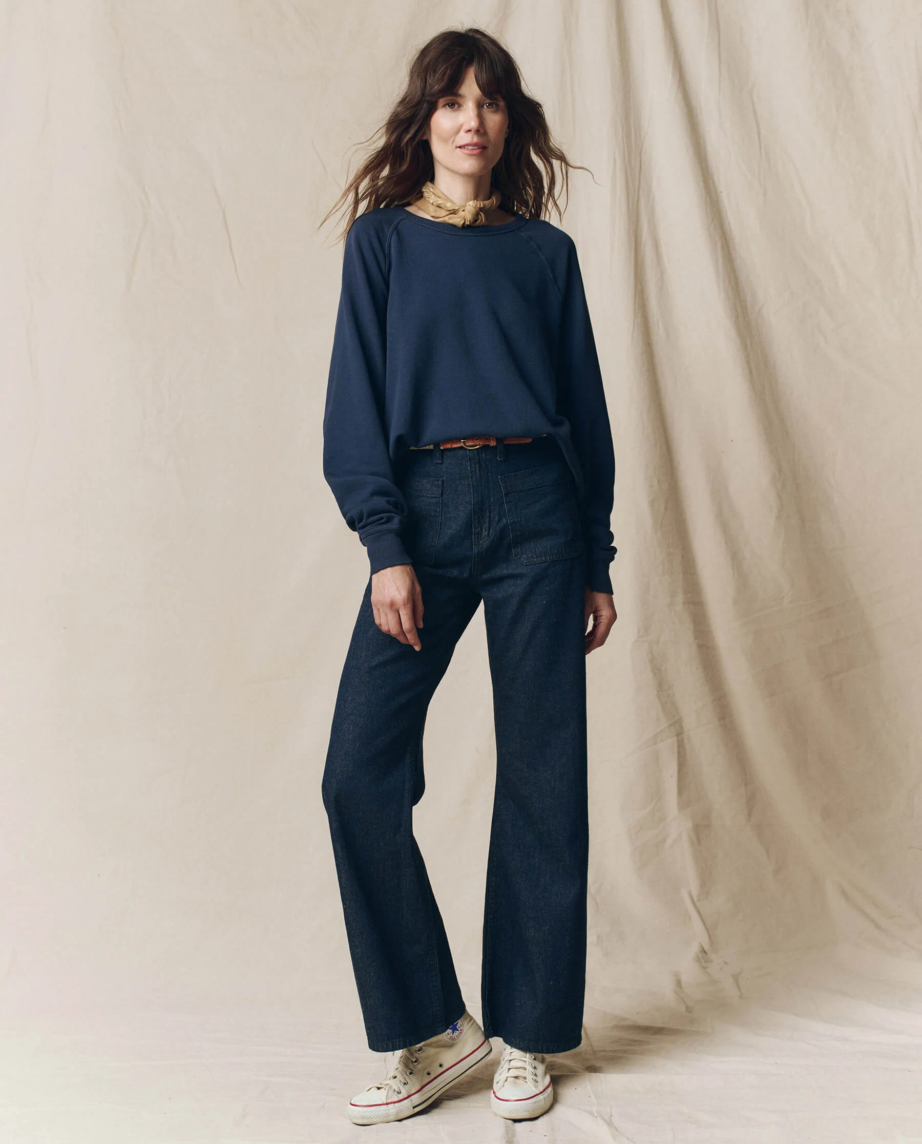 3058-the-college-sweatshirt.-solid-true-navy-4.webp The College Sweatshirt. Solid -- True Navy