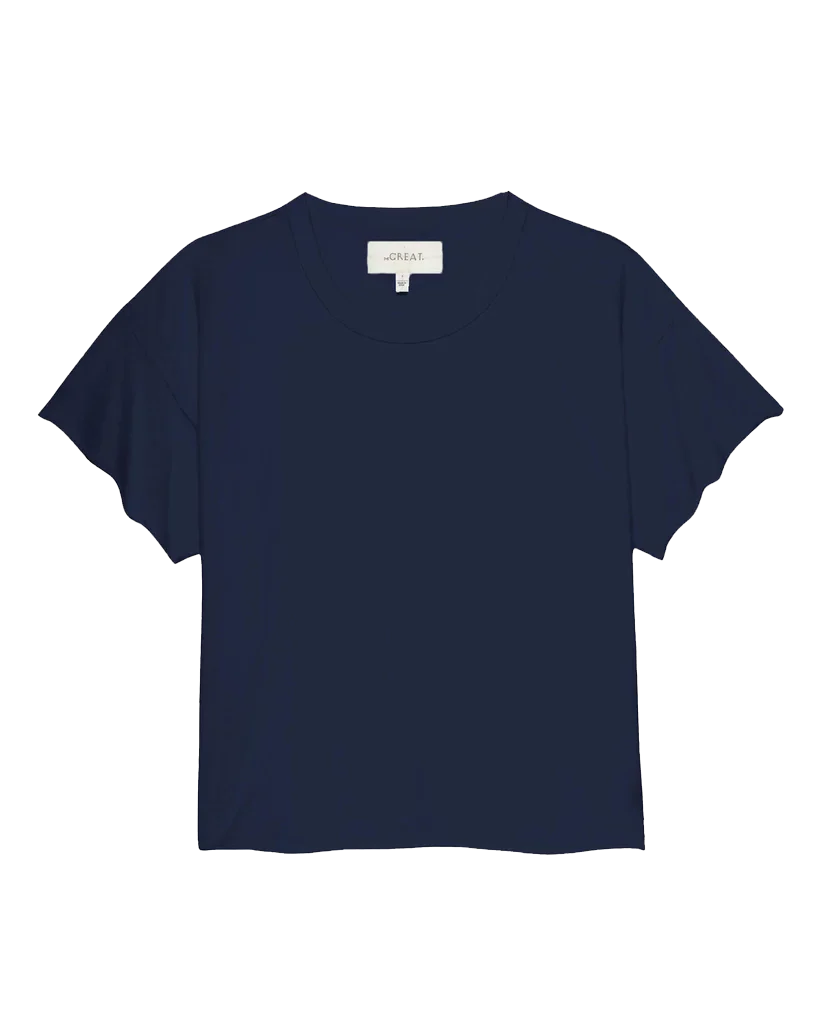 3107-the-crop-tee.-solid-true-navy-5.webp The Crop Tee. Solid -- True Navy
