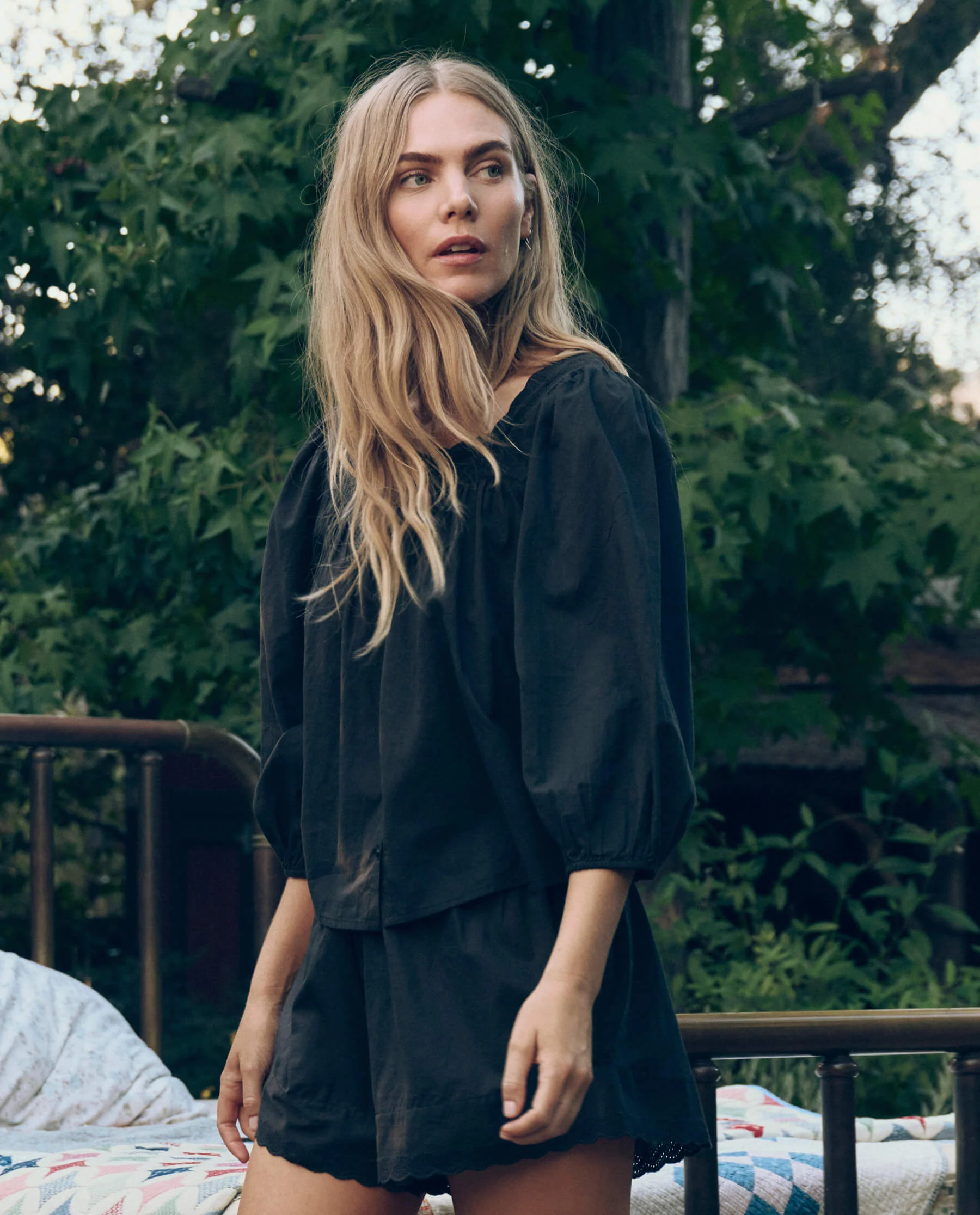 3149-the-eyelet-button-sleep-top.-black-2.webp The Eyelet Button Sleep Top. -- Black