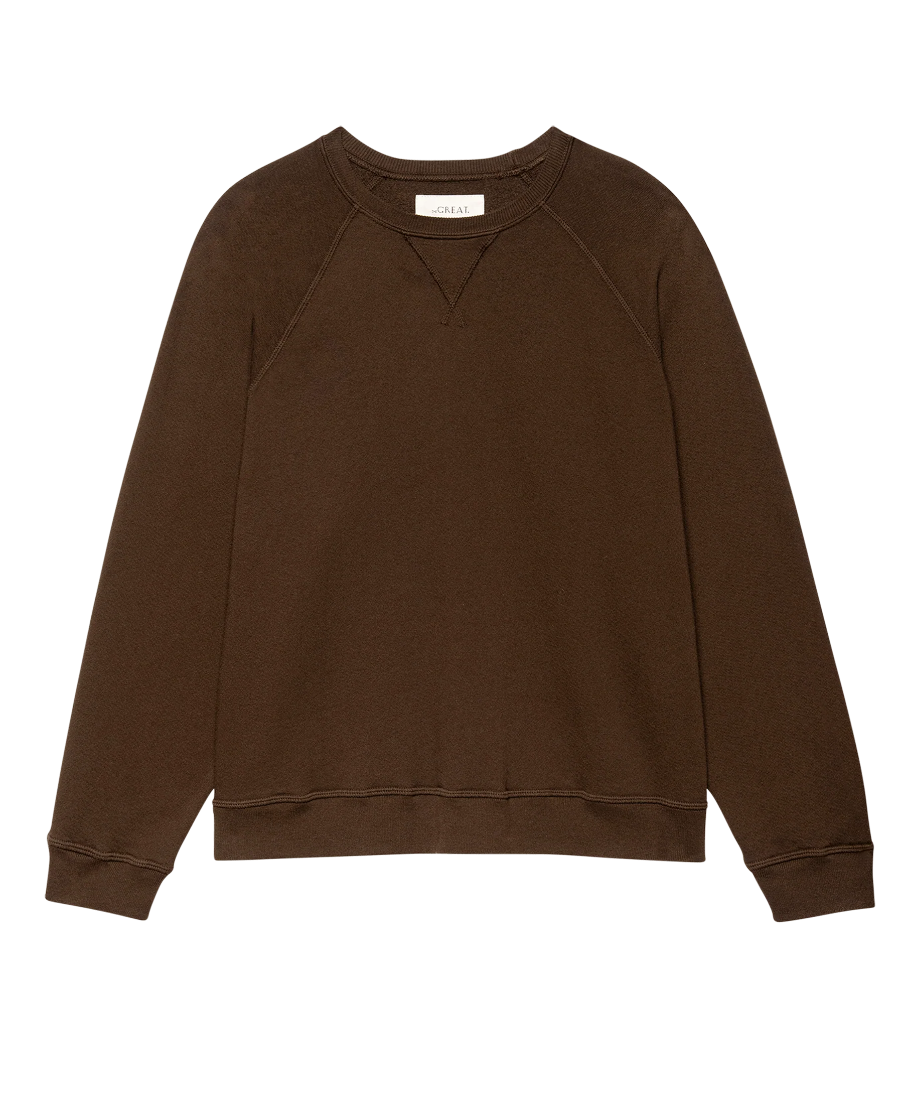 The Slouch Sweatshirt. Solid -- Driftwood