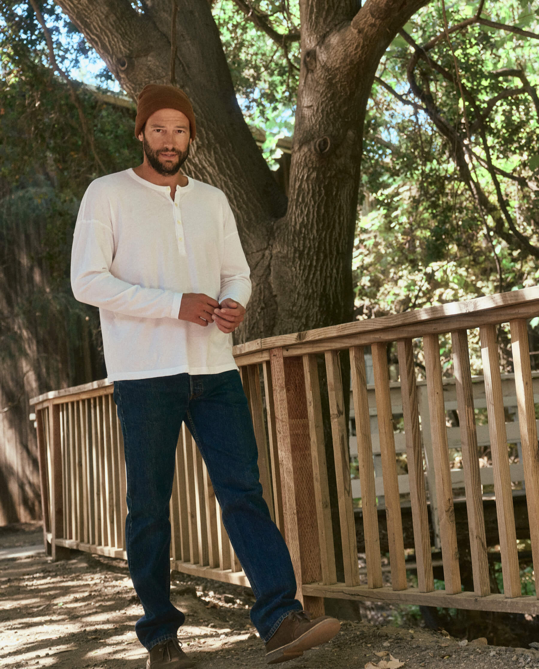 3207-the-men-s-boxy-henley.-true-white-2.jpg The Men's Boxy Henley. -- True White