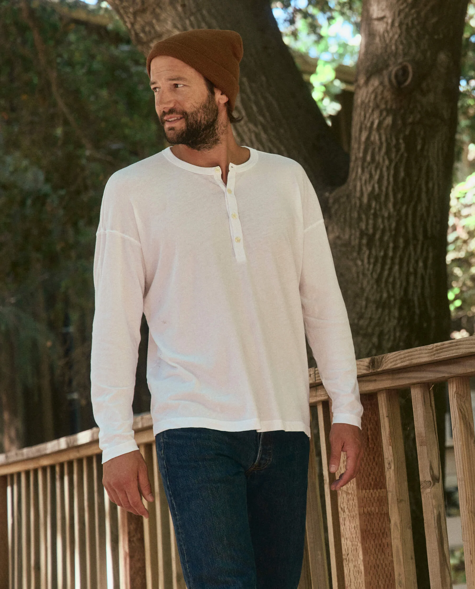 3207-the-men-s-boxy-henley.-true-white-5.webp The Men's Boxy Henley. -- True White