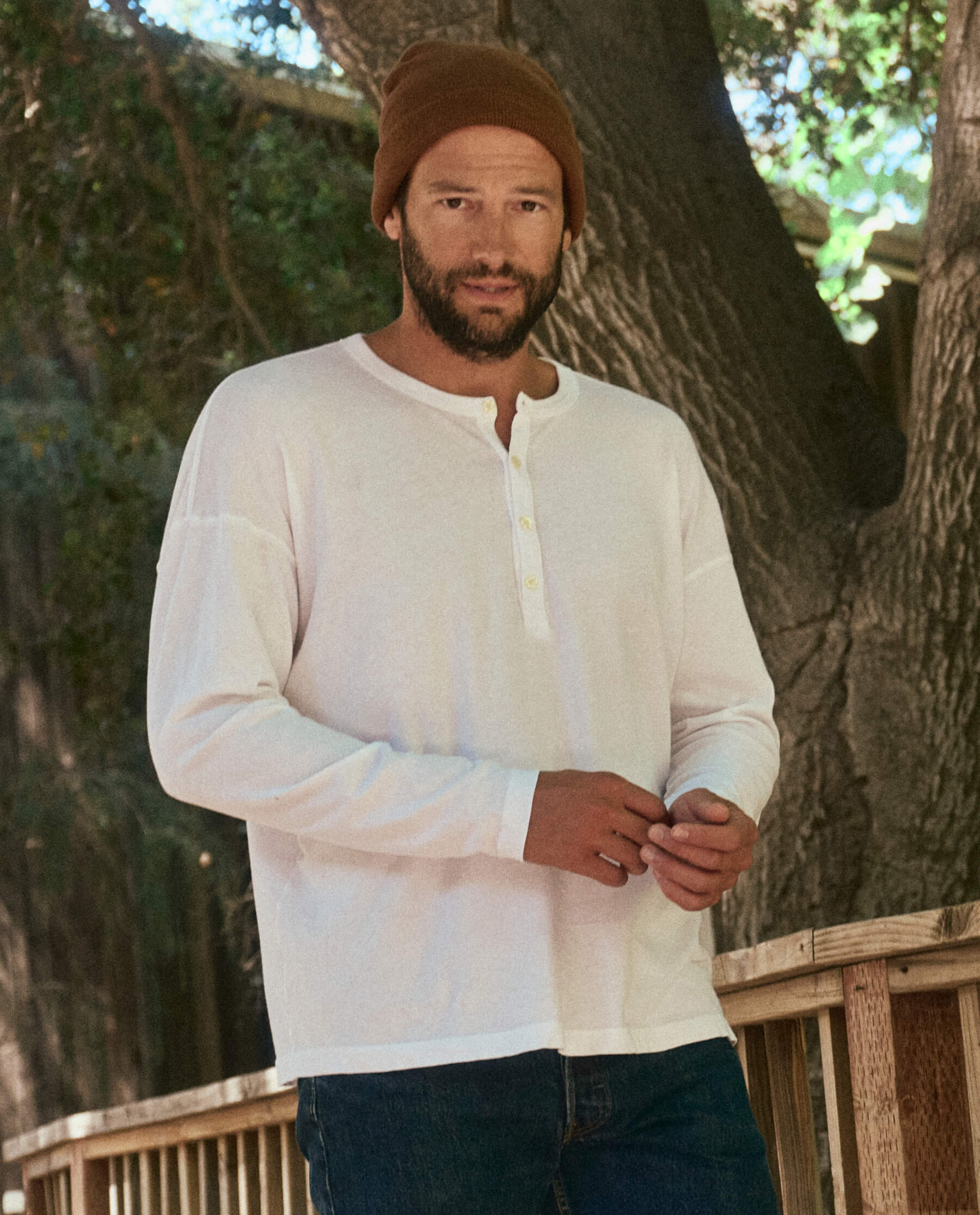 3207-the-men-s-boxy-henley.-true-white-6.jpg The Men's Boxy Henley. -- True White
