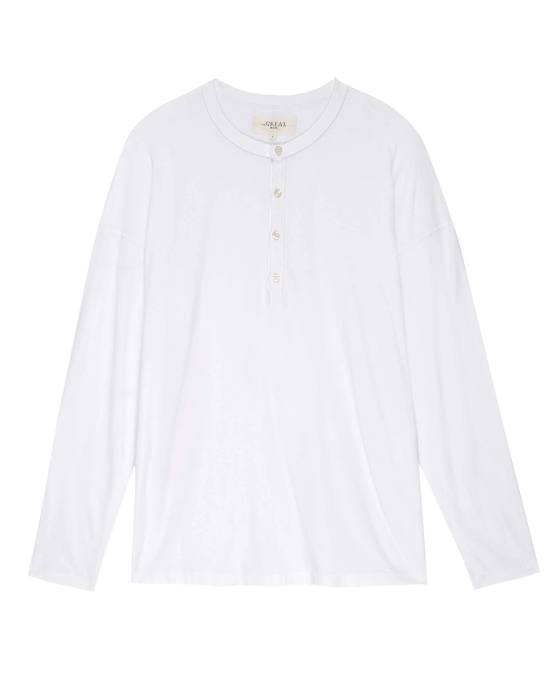 3207-the-men-s-boxy-henley.-true-white-7.webp The Men's Boxy Henley. -- True White