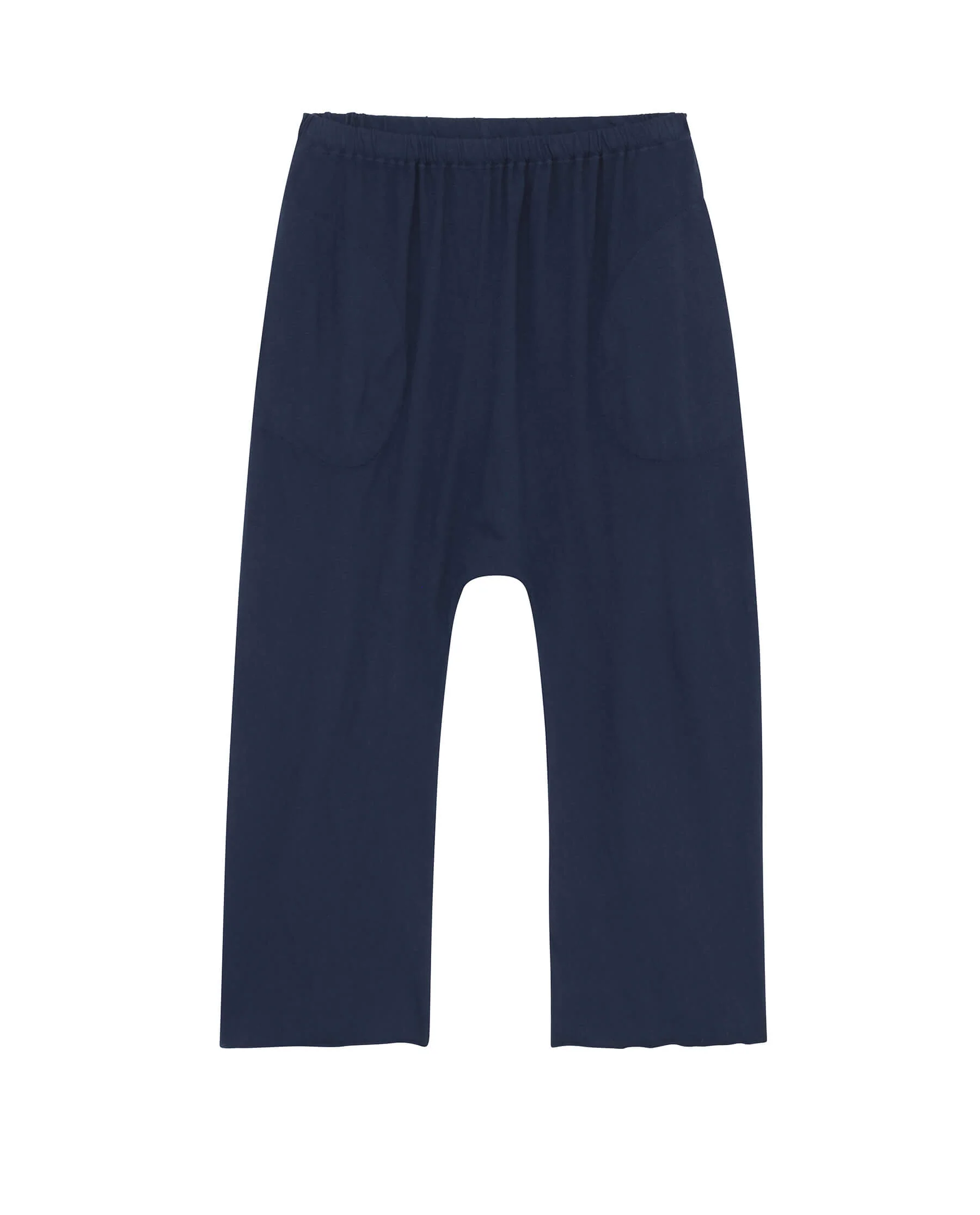 The Jersey Crop Pant. -- True Navy