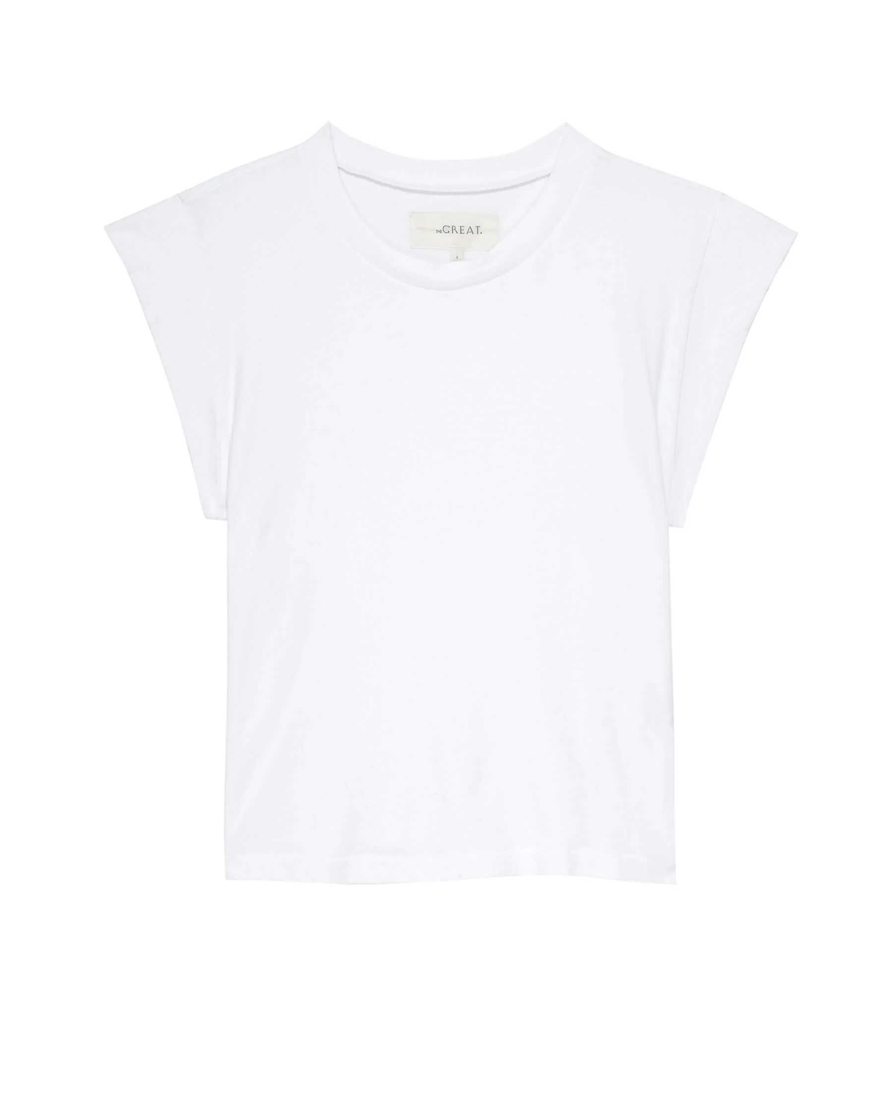 3261-the-peak-shoulder-tee.-true-white-6.webp The Peak Shoulder Tee. -- True White