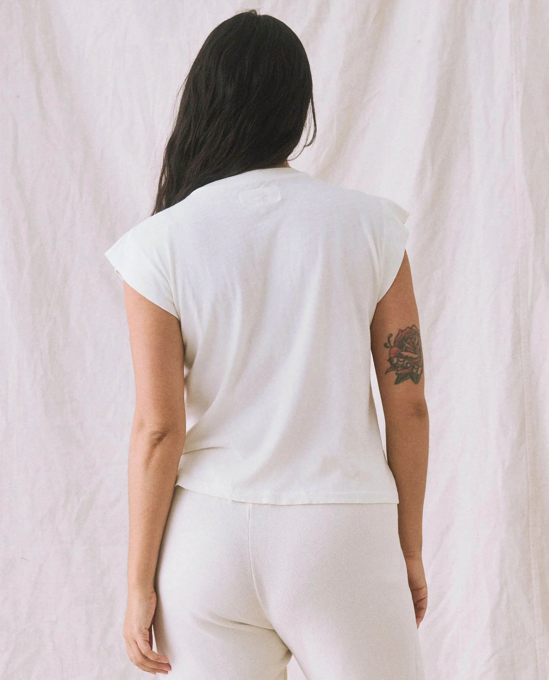 3271-the-peak-shoulder-tee.-washed-white-5.webp The Peak Shoulder Tee. -- Washed White