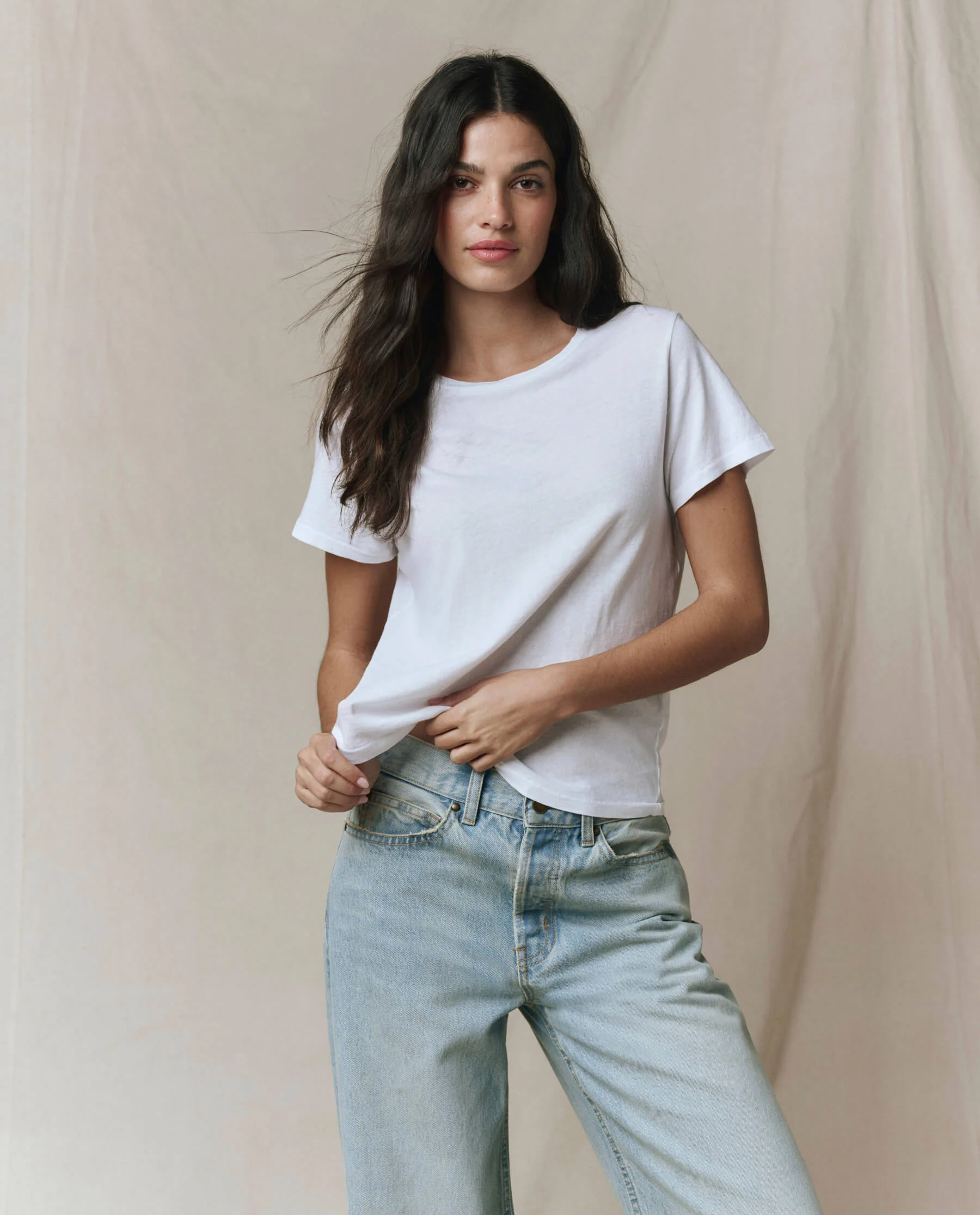 3312-the-little-tee.-solid-true-white-3.webp The Little Tee. Solid -- True White