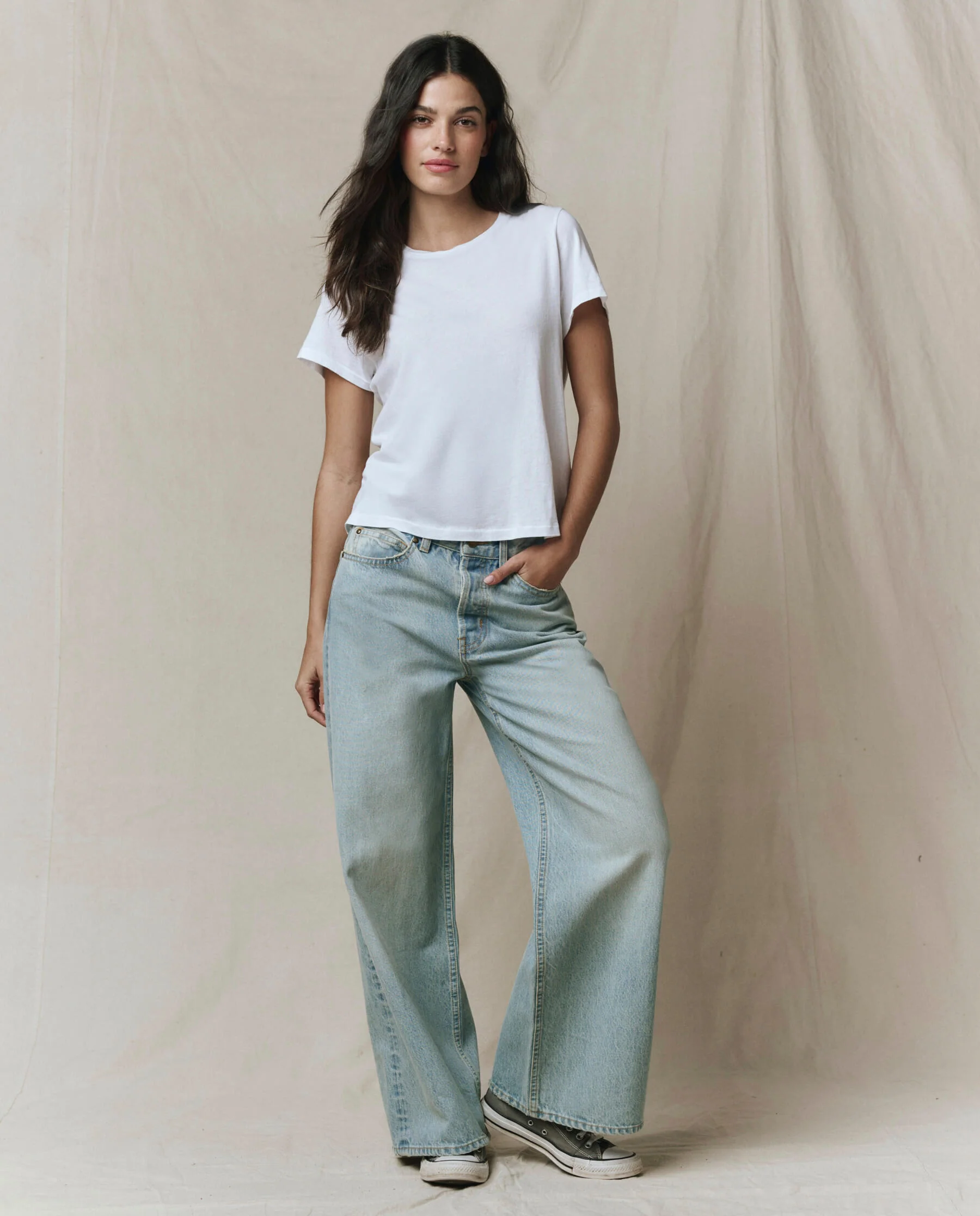 3312-the-little-tee.-solid-true-white-4.webp The Little Tee. Solid -- True White