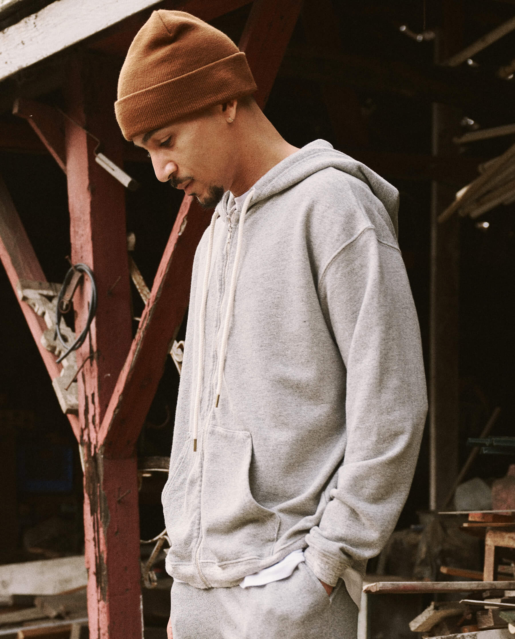 3325-the-men-s-zip-up-hoodie.-varsity-grey-2.jpg The Men's Zip Up Hoodie. -- Varsity Grey