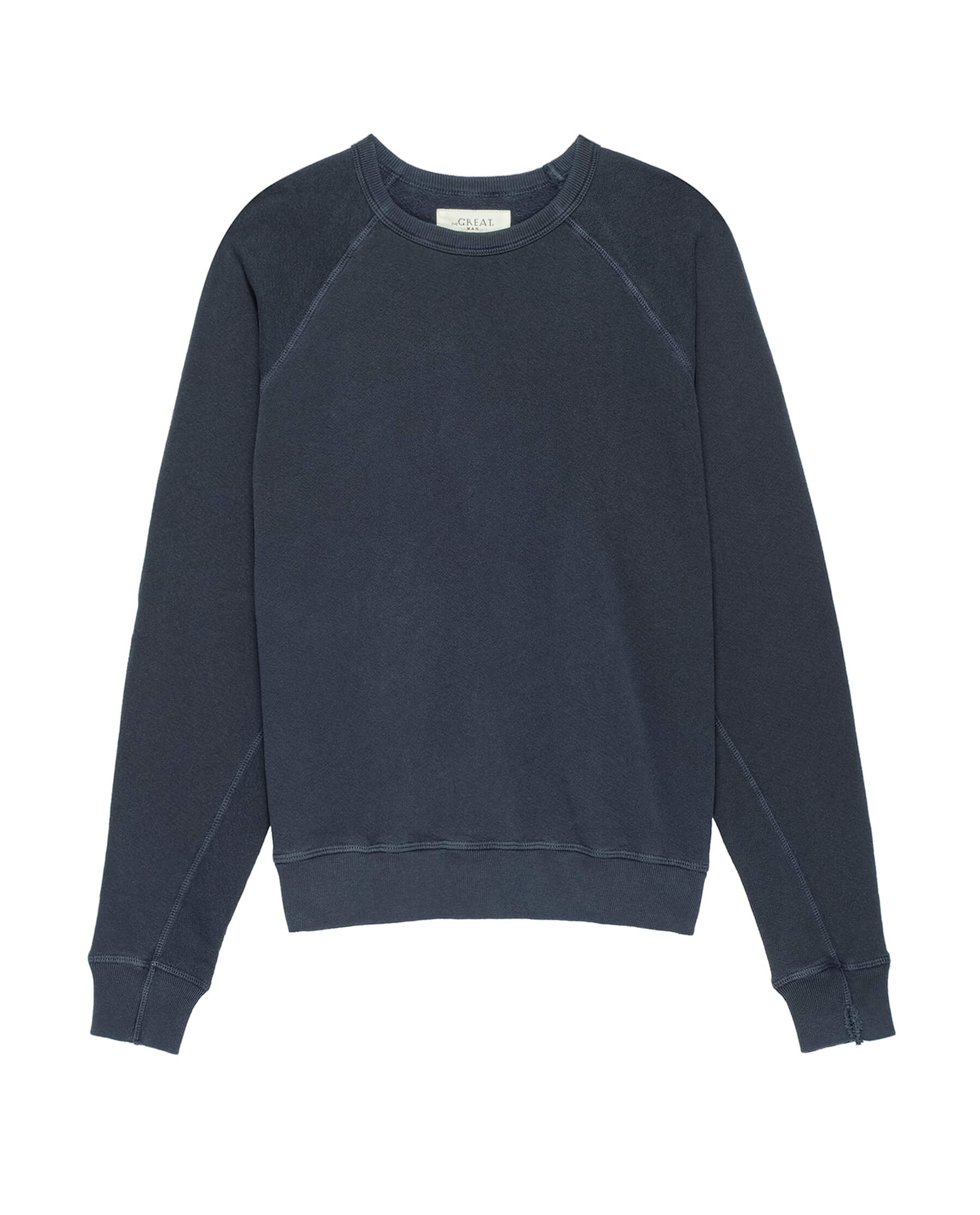 3339-the-men-s-college-sweatshirt.-washed-navy-5.jpg The Men's College Sweatshirt. -- WASHED NAVY