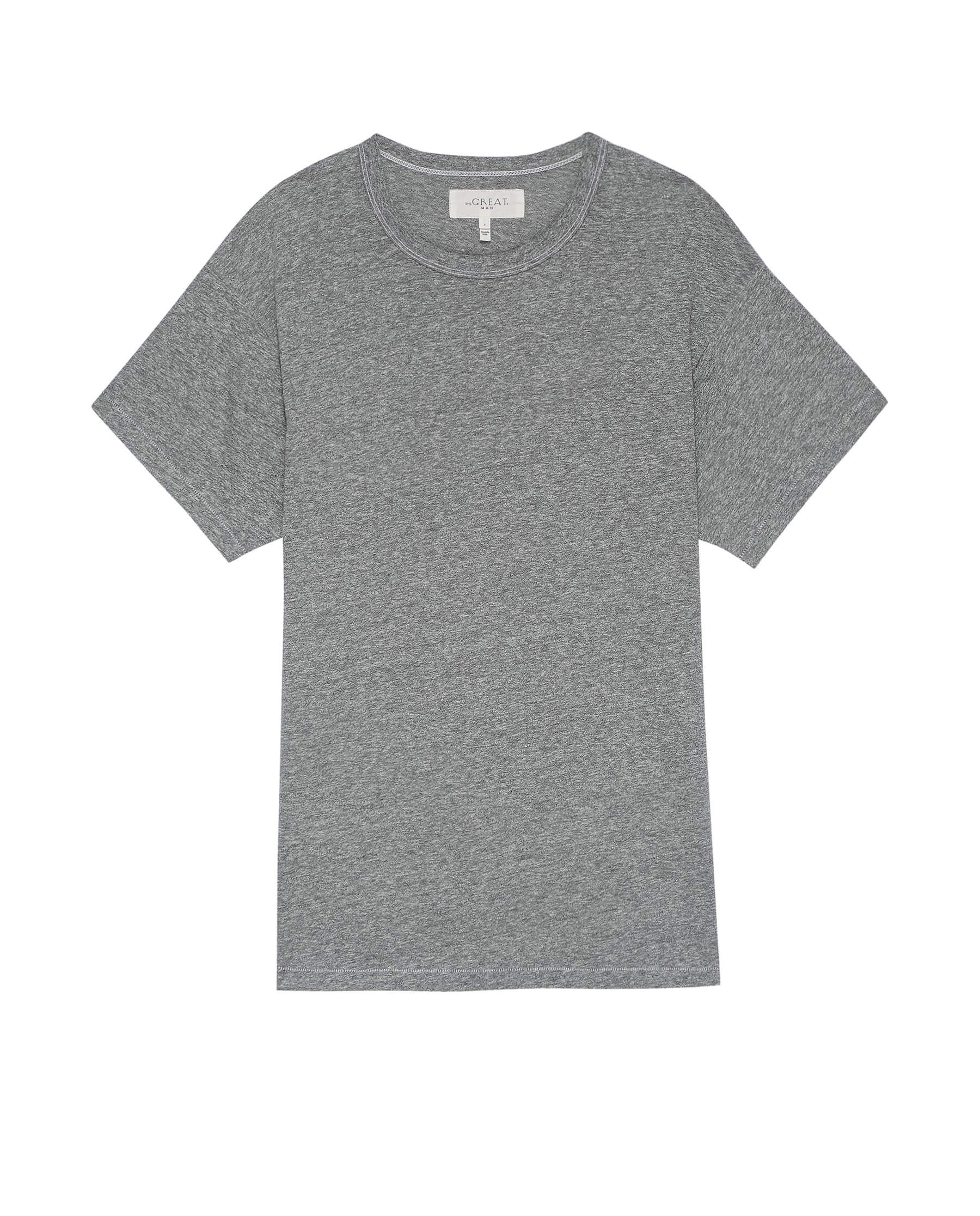 3423-the-men-s-slim-tee.-heather-grey-5.jpg The Men's Slim Tee. -- HEATHER GREY
