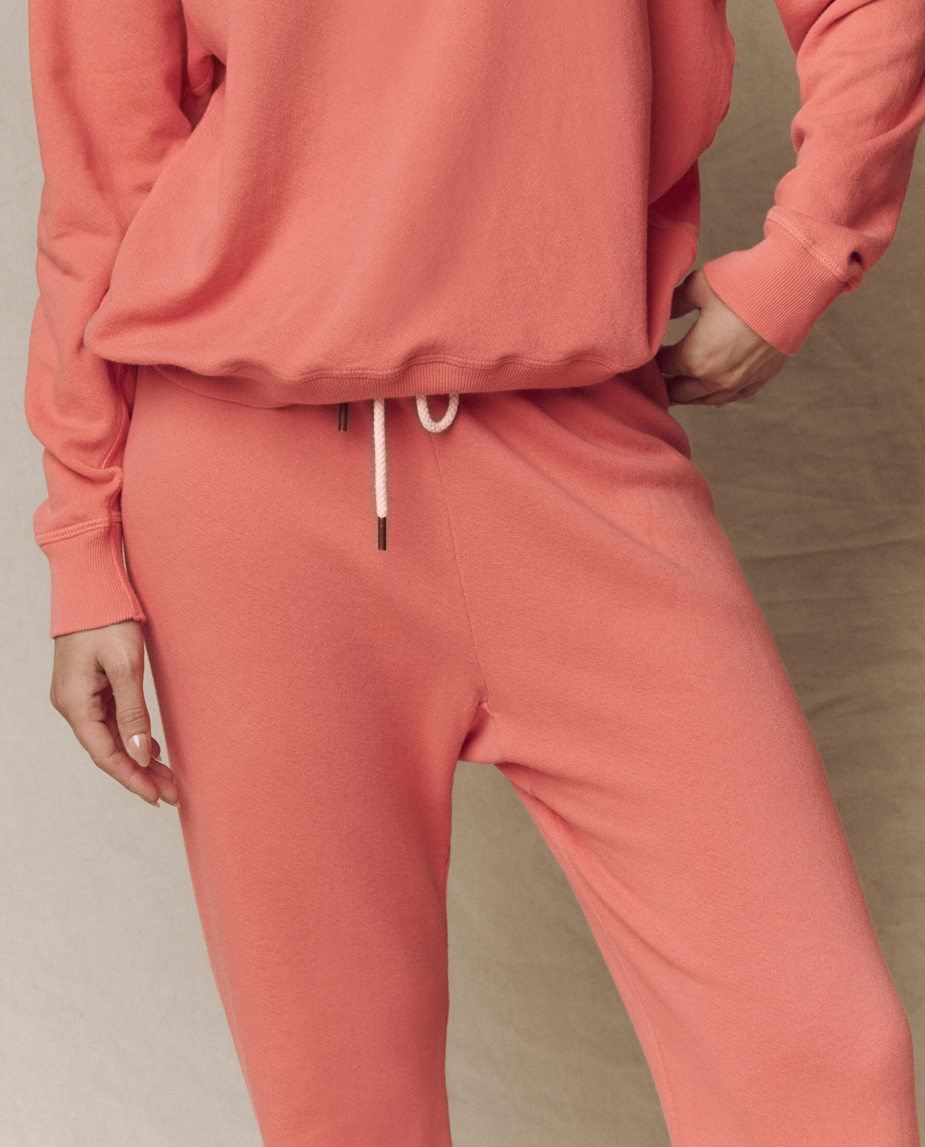 The Stadium Sweatpant. Solid -- Guava