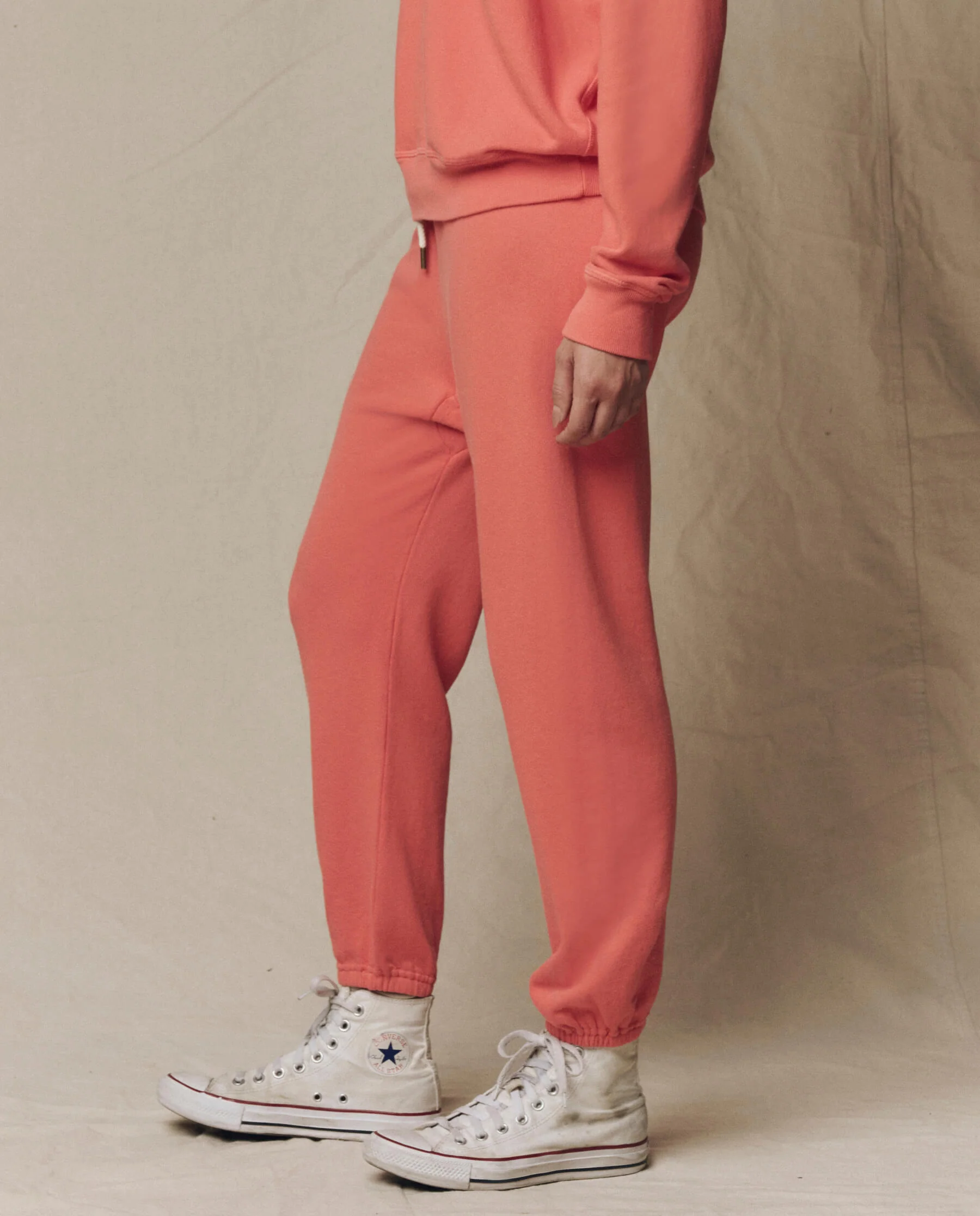 The Stadium Sweatpant. Solid -- Guava