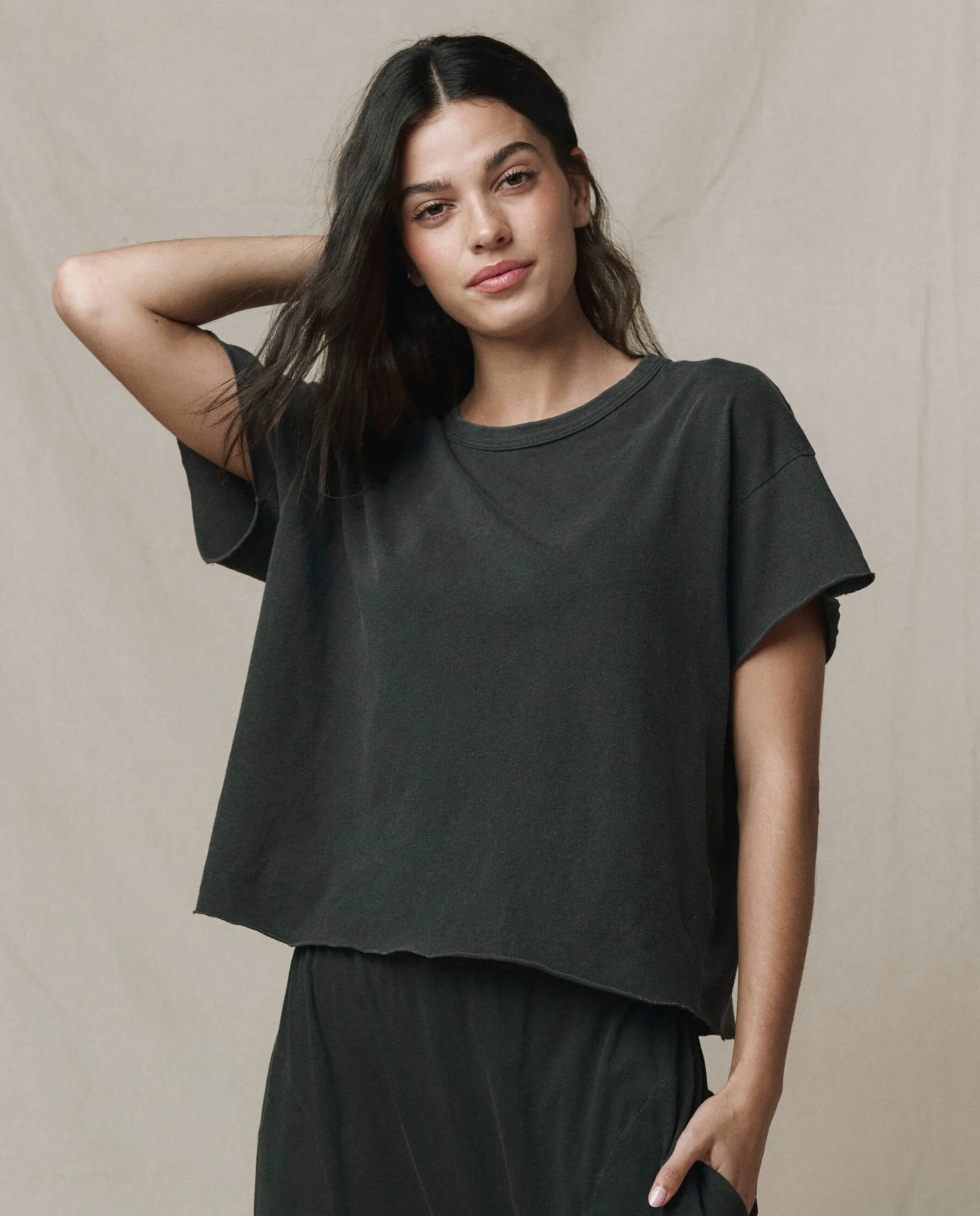 3531-the-crop-tee.-solid-washed-black-1.webp The Crop Tee. Solid -- Washed Black