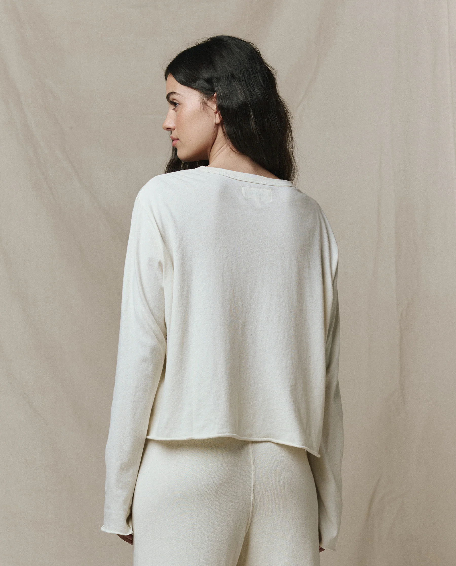 3600-the-long-sleeve-crop-tee.-washed-white-5.webp The Long Sleeve Crop Tee. -- Washed White