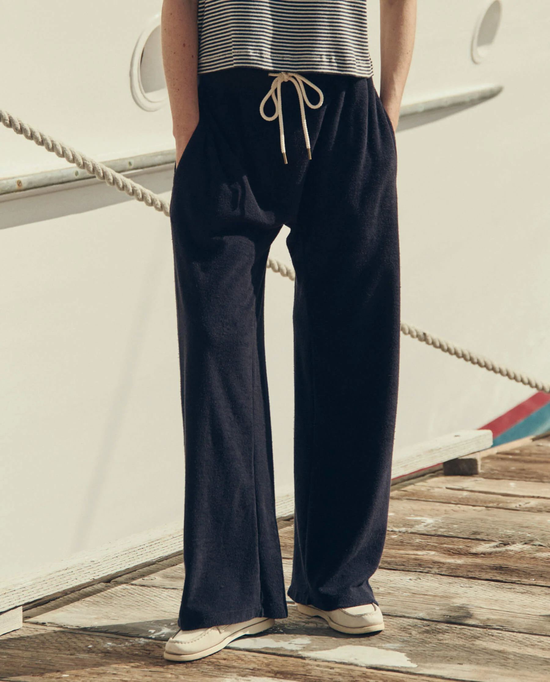 423-the-micro-terry-horseshoe-sweatpant.-navy-1.webp The Micro Terry Horseshoe Sweatpant. -- Navy