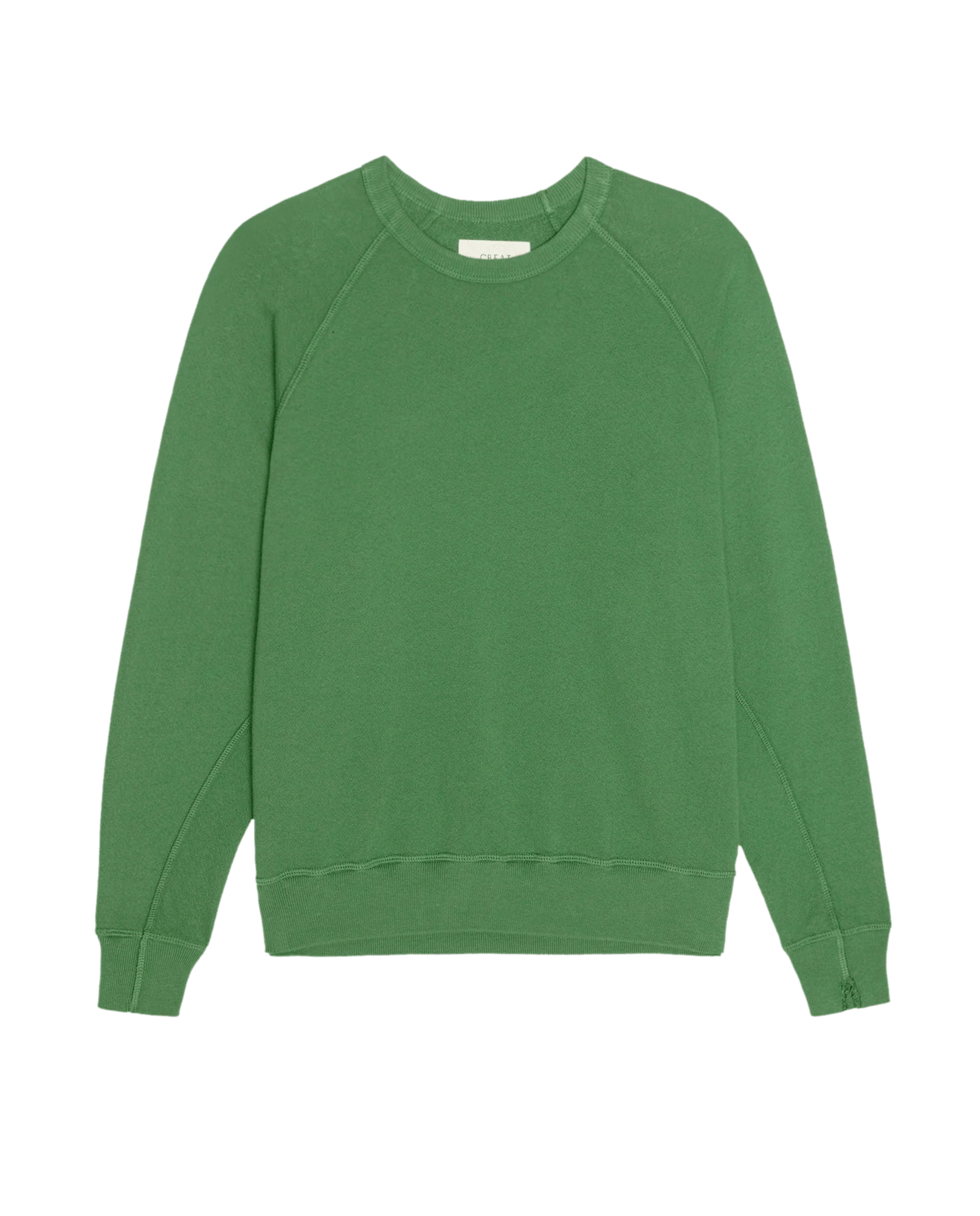 The College Sweatshirt. Solid -- Fennel