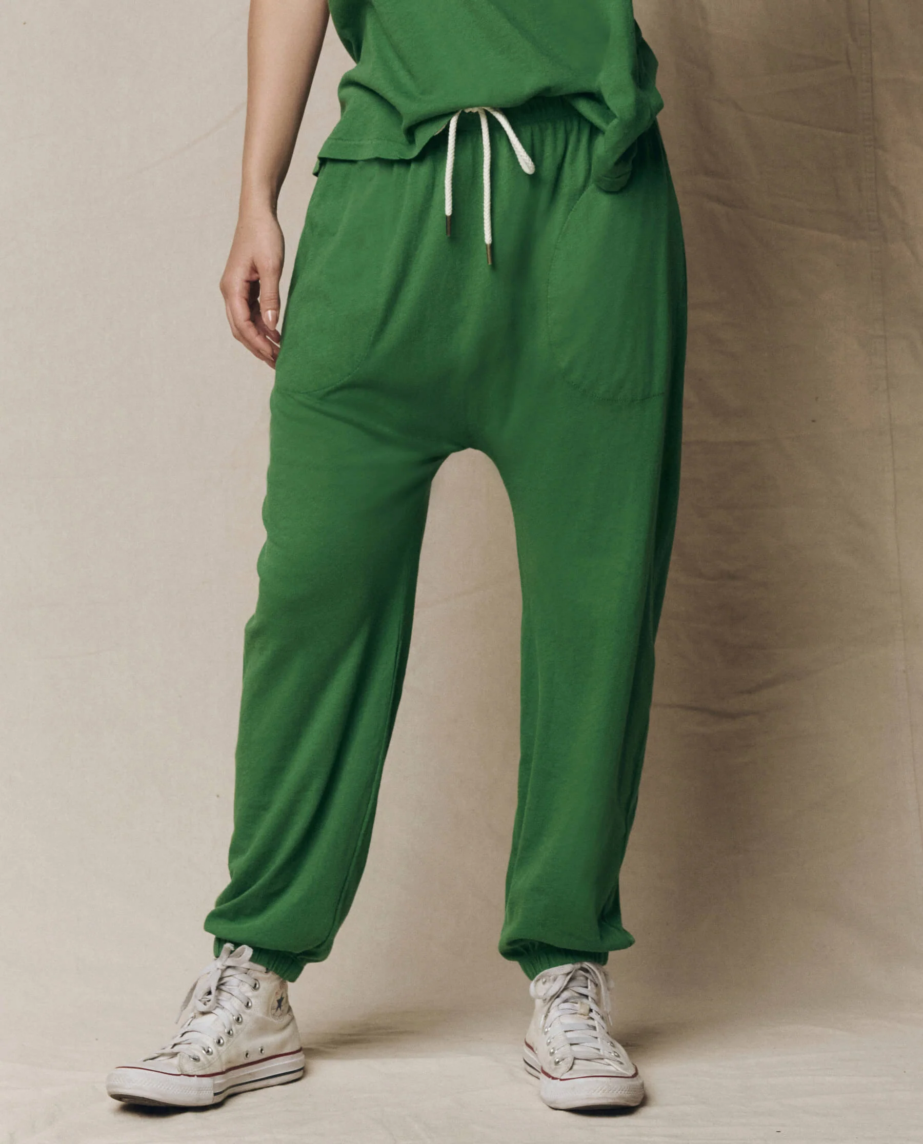 The Jersey Jogger Pant. -- Fennel