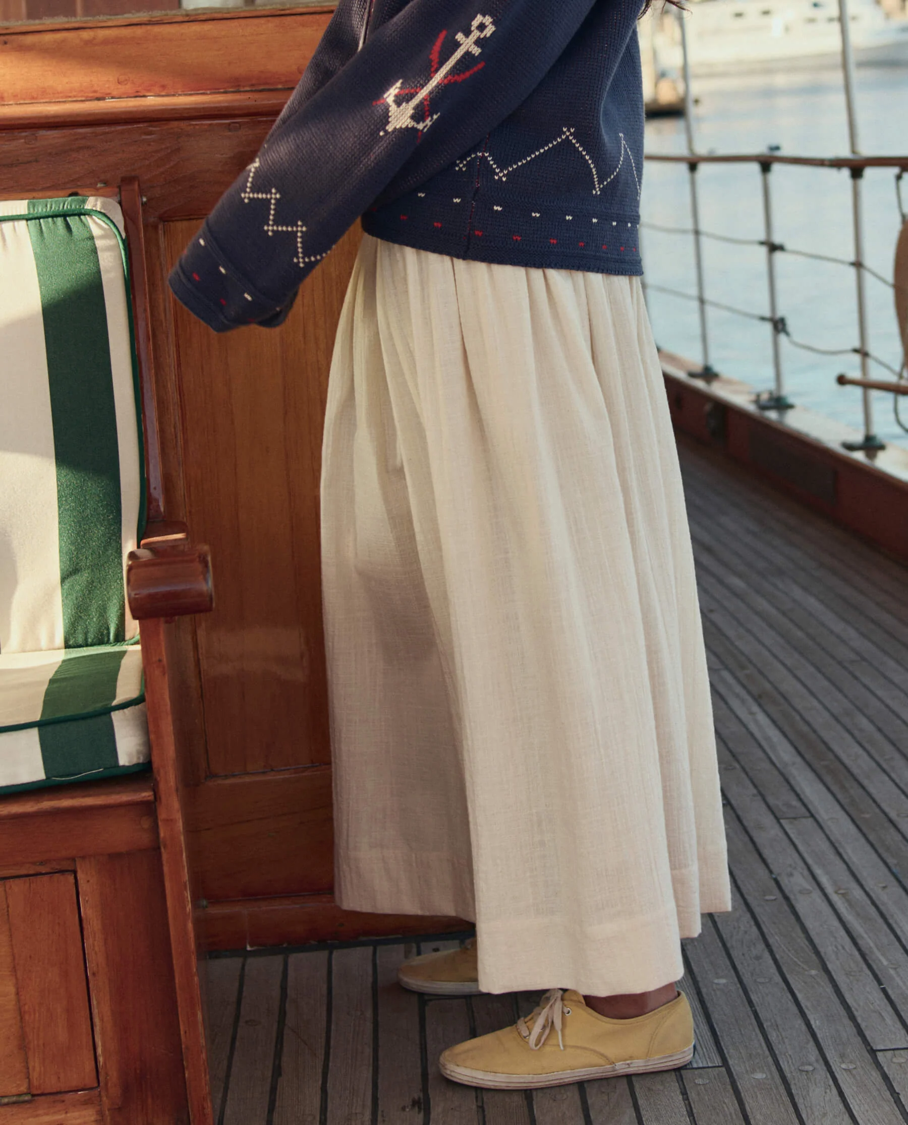 The Viola Skirt. -- Natural