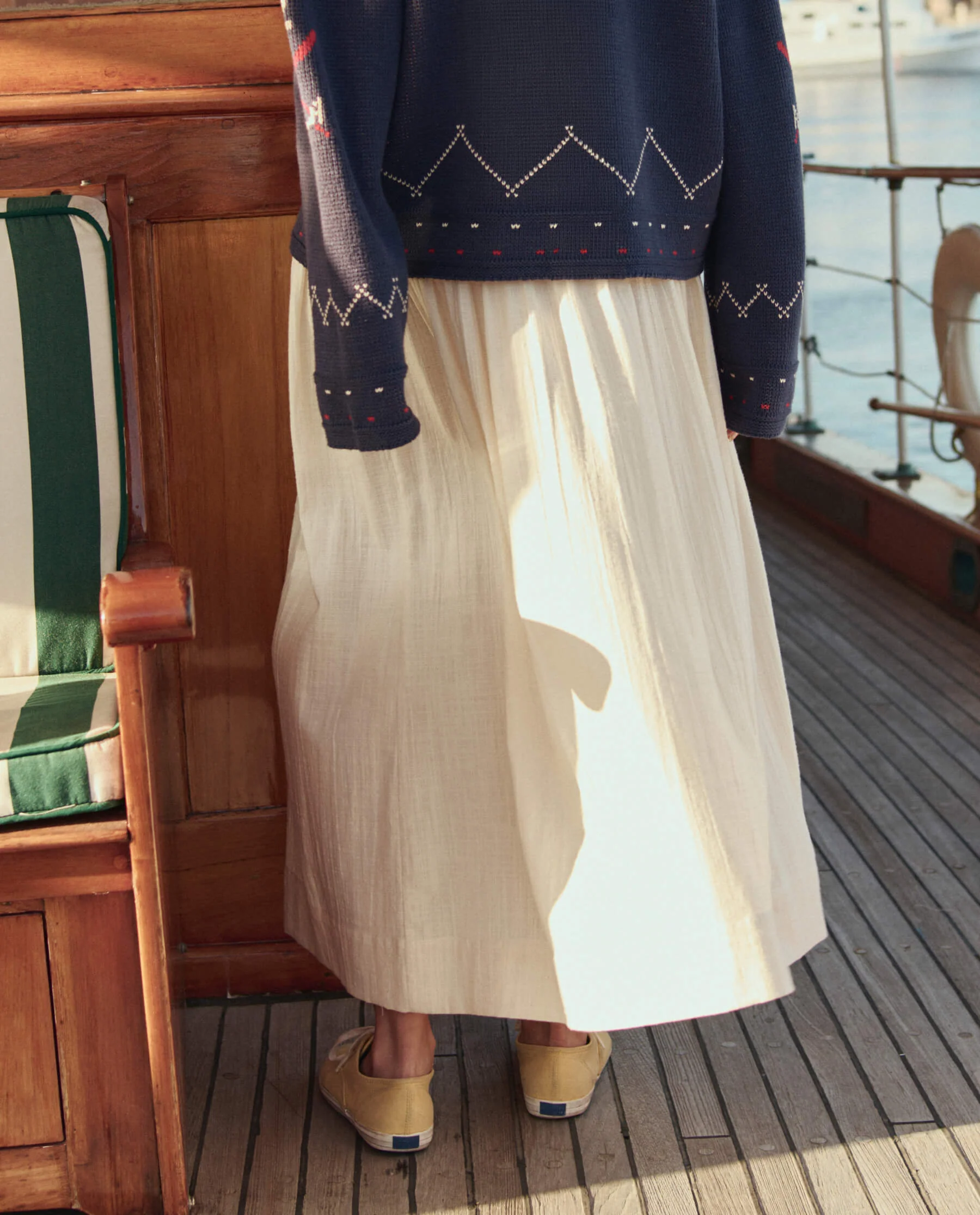 The Viola Skirt. -- Natural