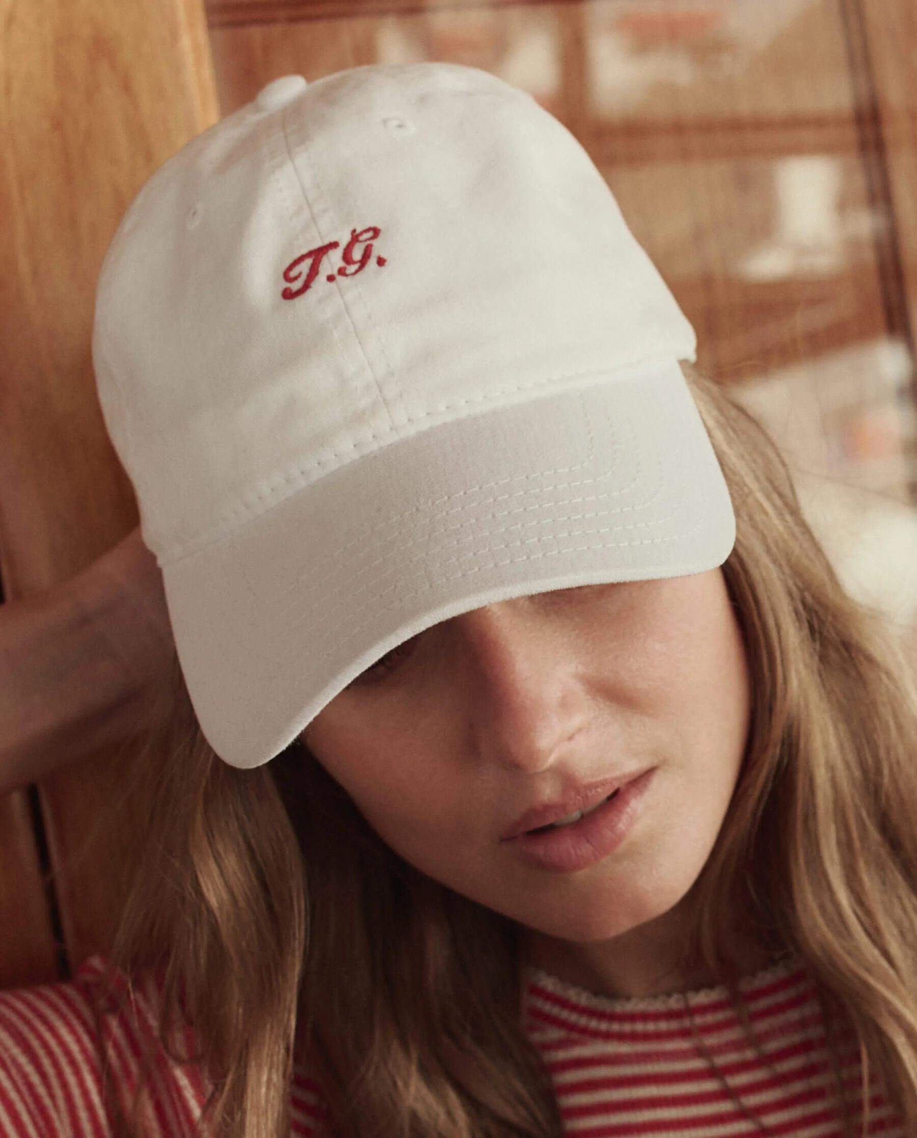 The Classic Baseball Hat. -- White