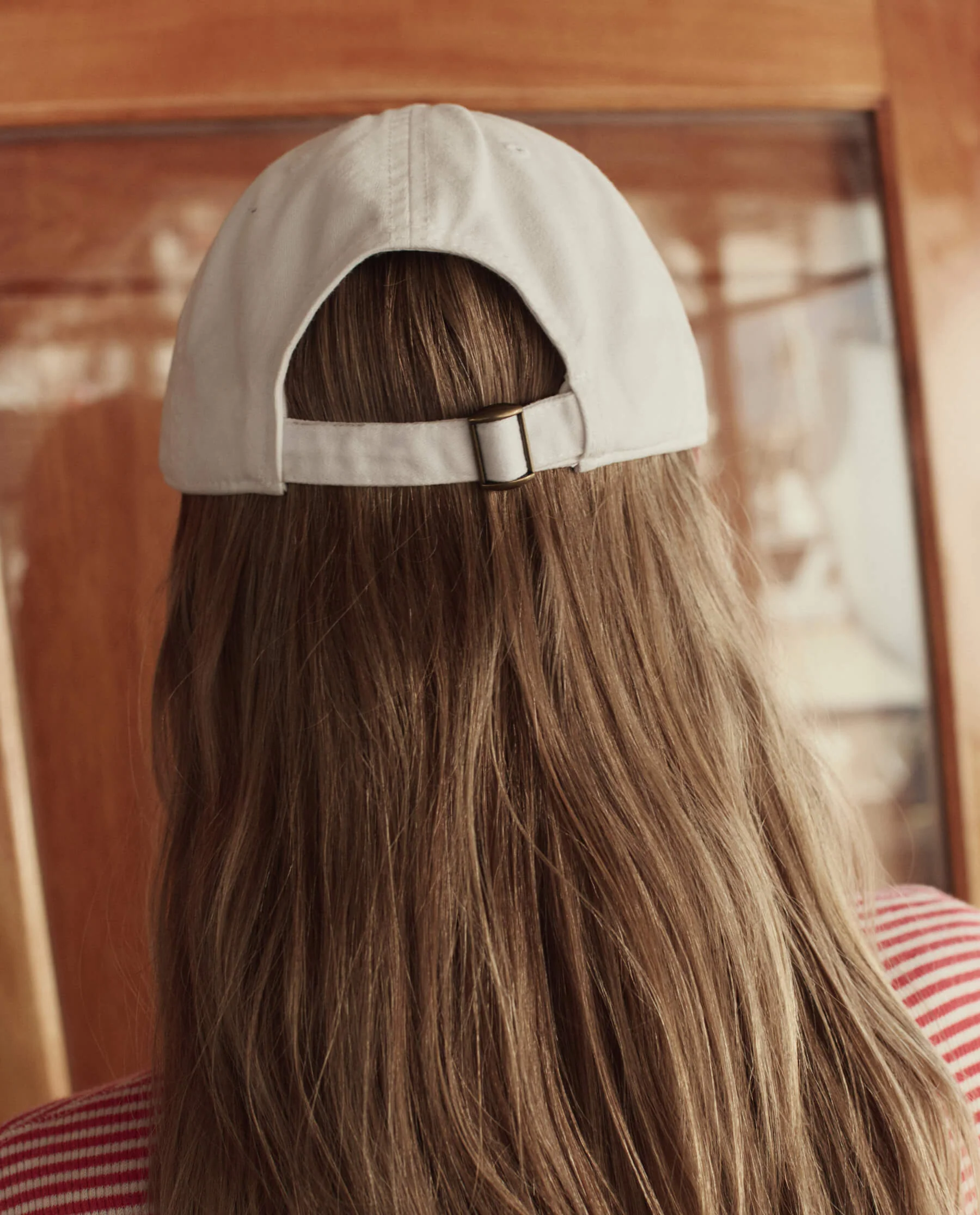 The Classic Baseball Hat. -- White