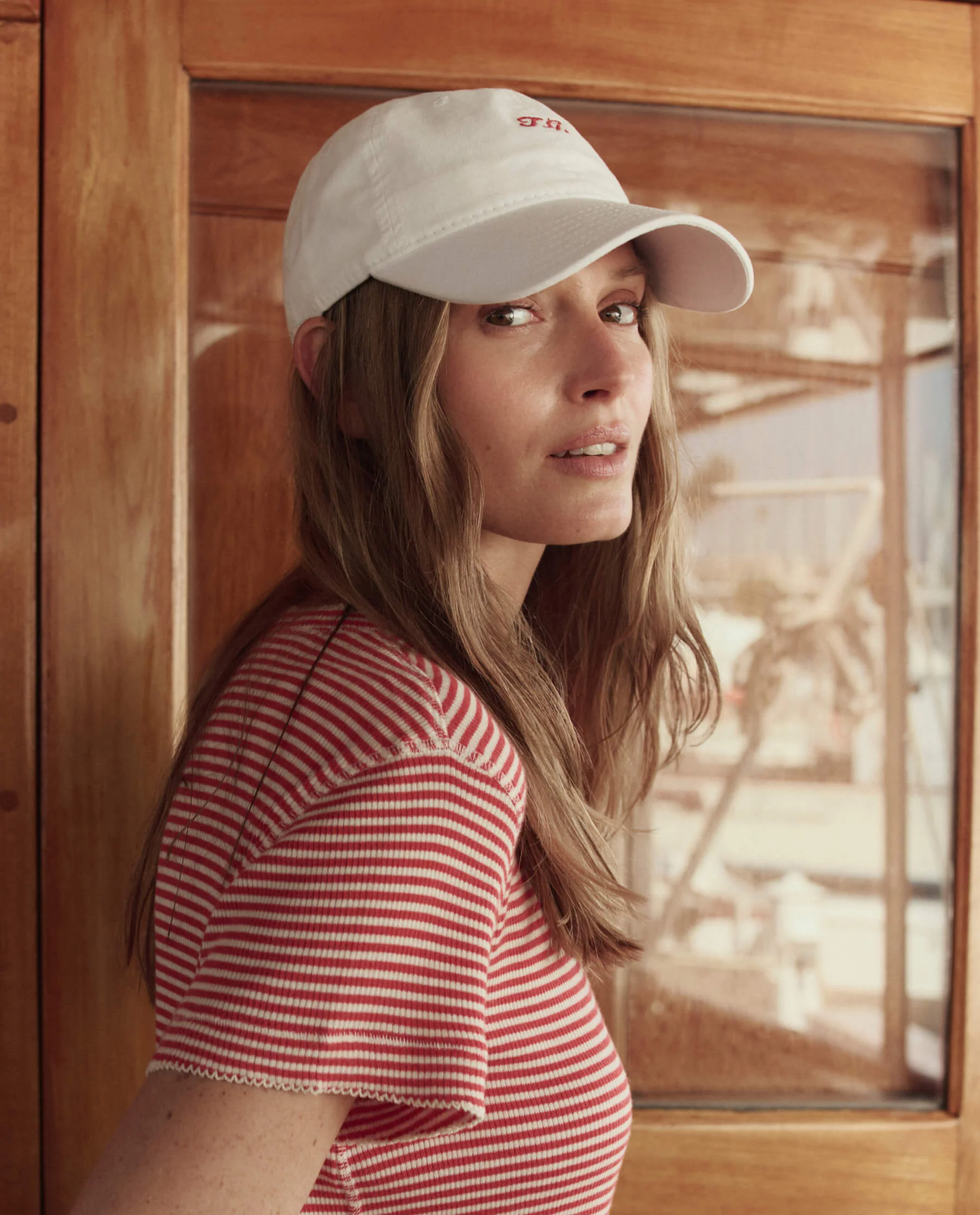 The Classic Baseball Hat. -- White