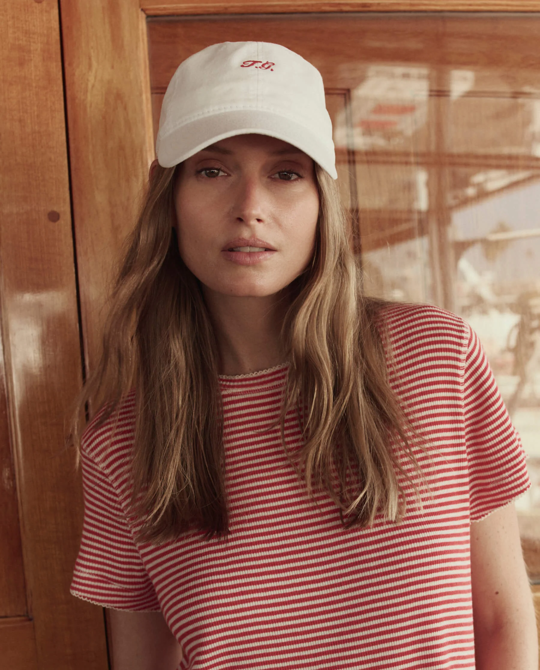 The Classic Baseball Hat. -- White
