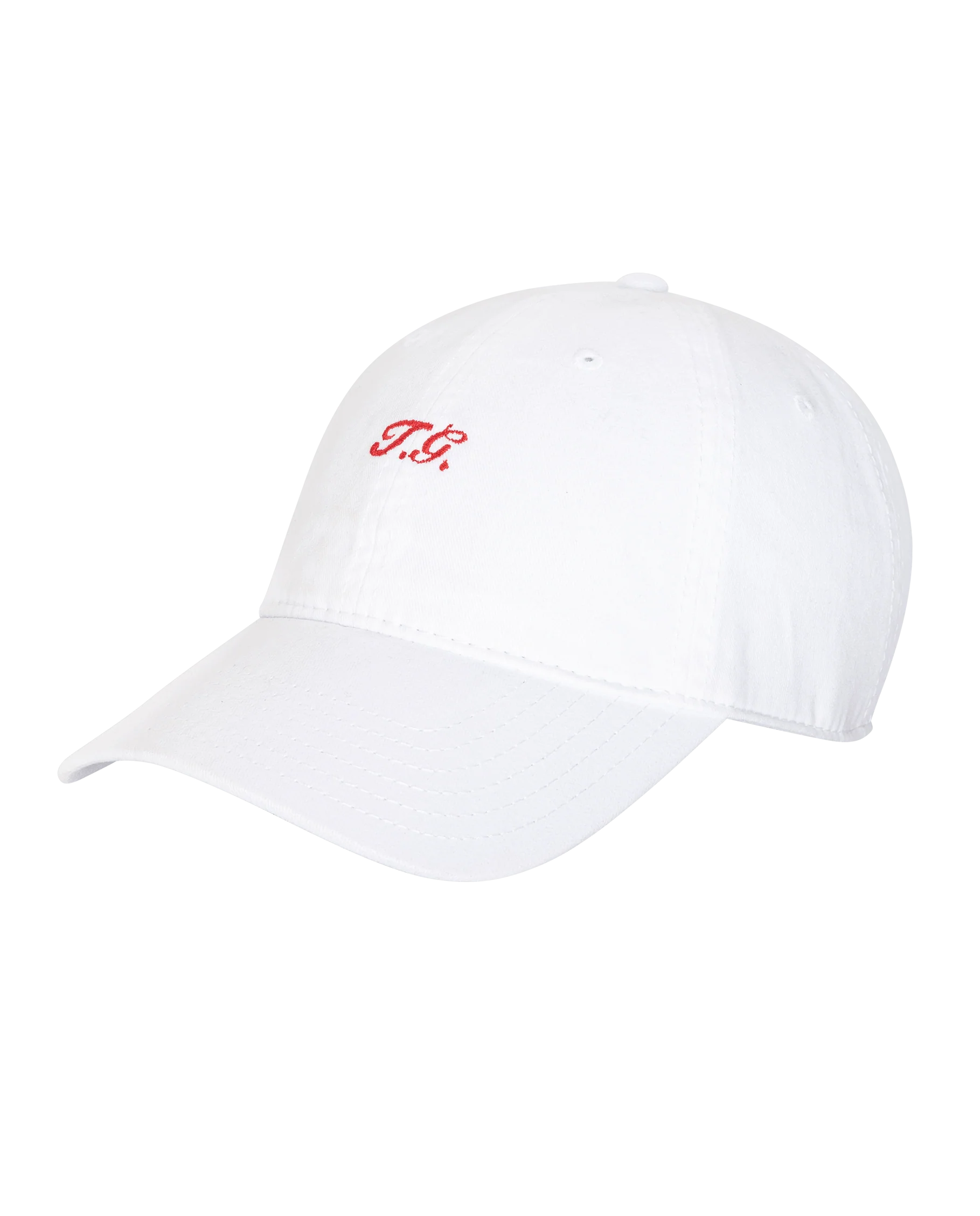 The Classic Baseball Hat. -- White