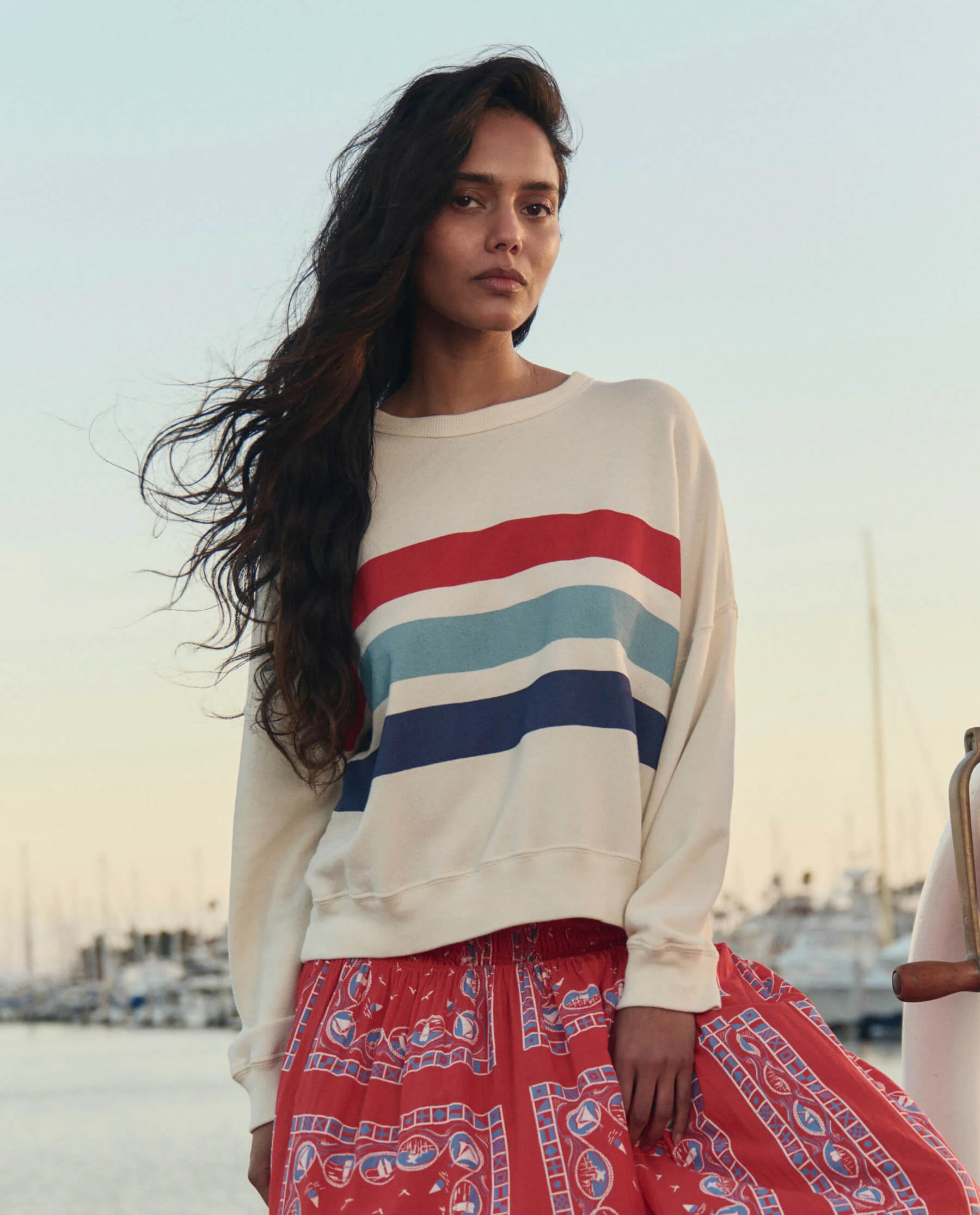 615-the-teammate-sweatshirt-w-saltwater-stripe.-washed-white-1.webp The Teammate Sweatshirt w/ Saltwater Stripe. -- Washed White