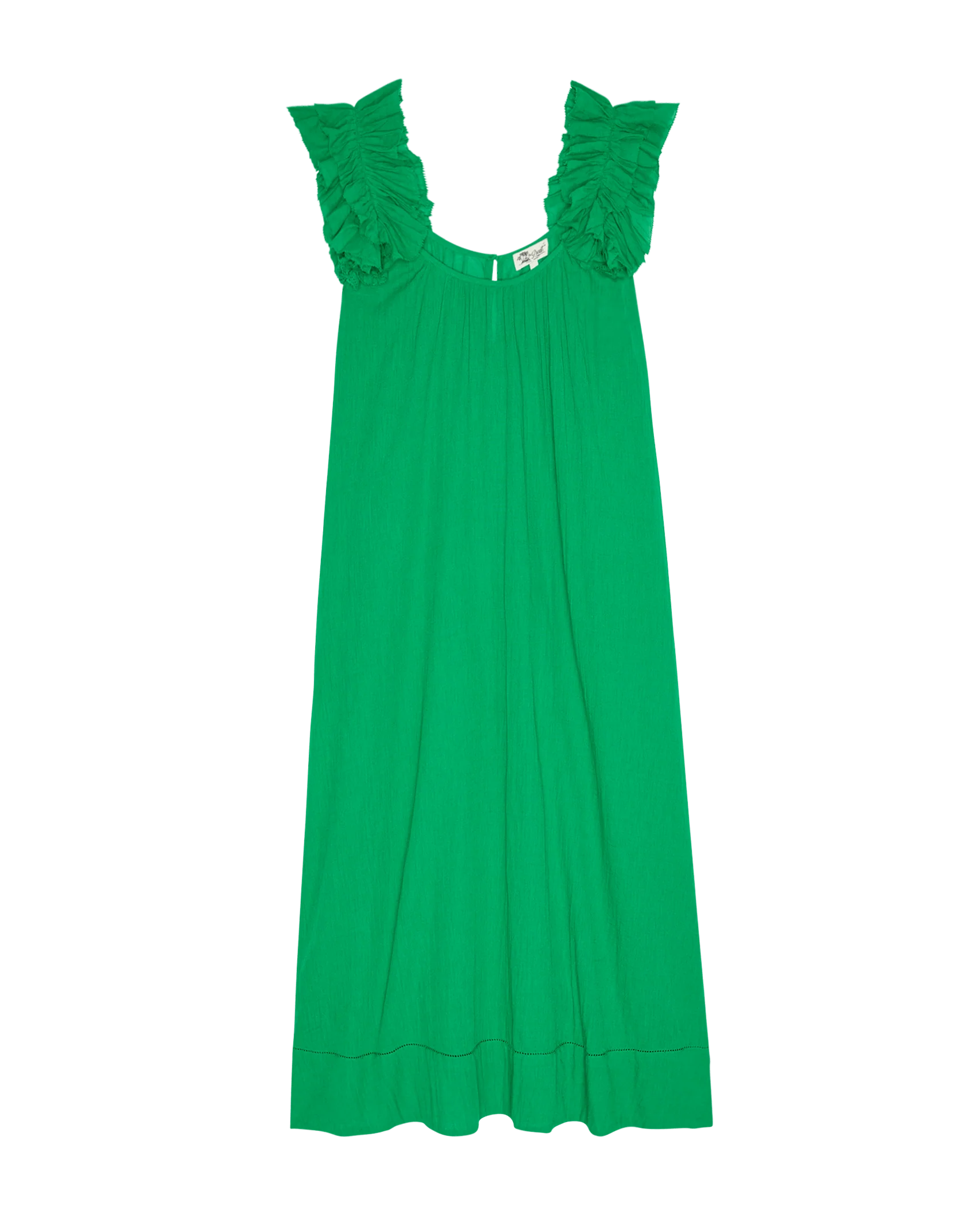 The Ruffle Coverup. -- Bright Sprig