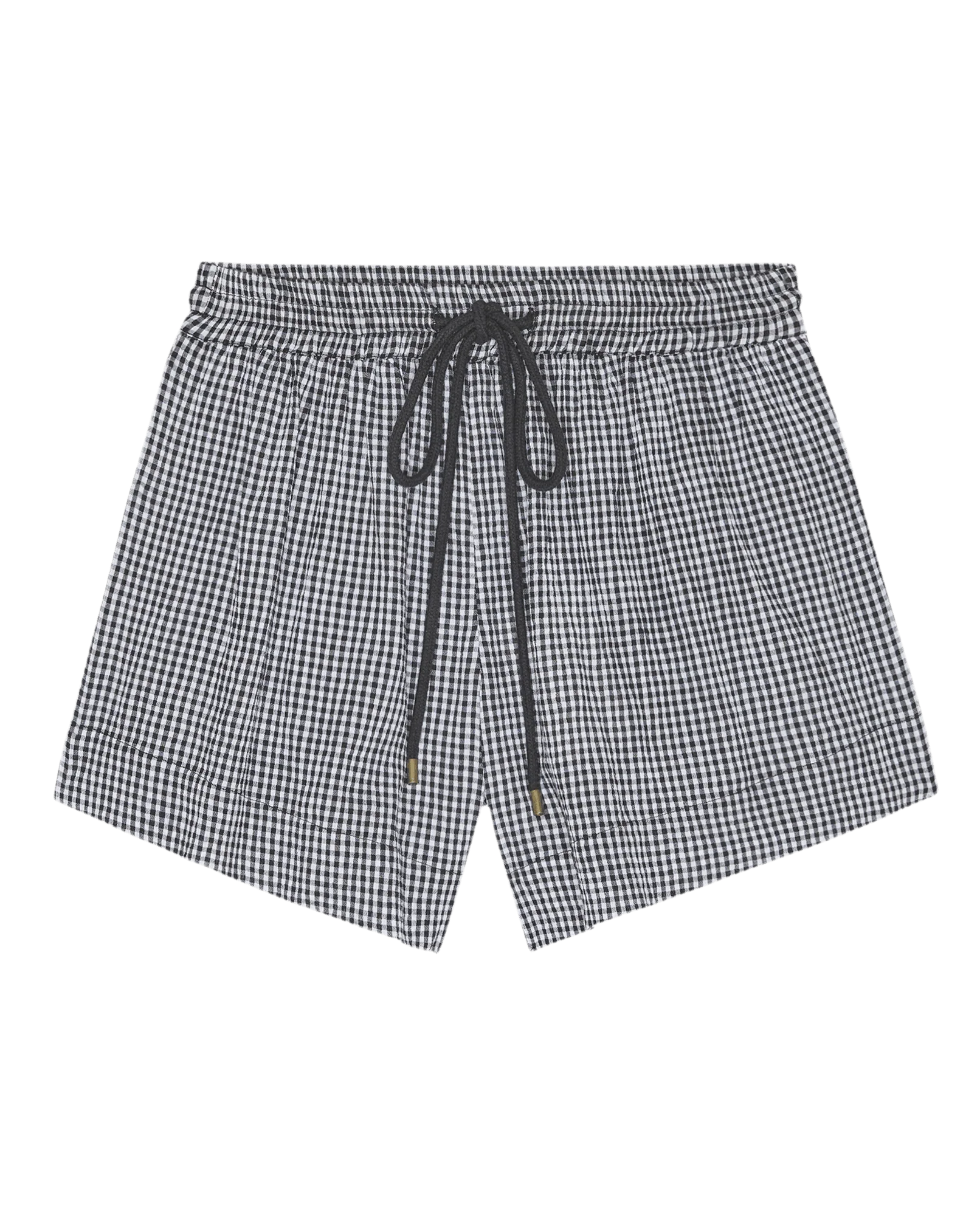 The Delta Short. -- Black And Cream Check