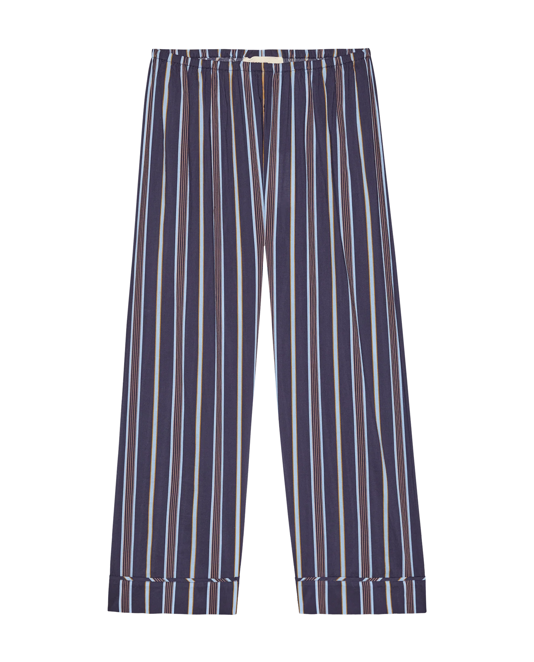 The Easy Sleep Pant. -- Coastline Stripe